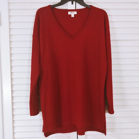 Nwt✨Stylish Soft Waffle Shirt - Picture 7 of 8